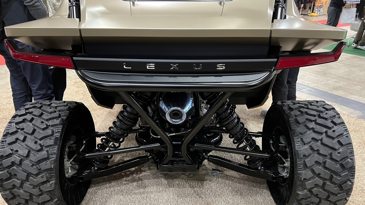 Off-road Crown (suspension close-up)