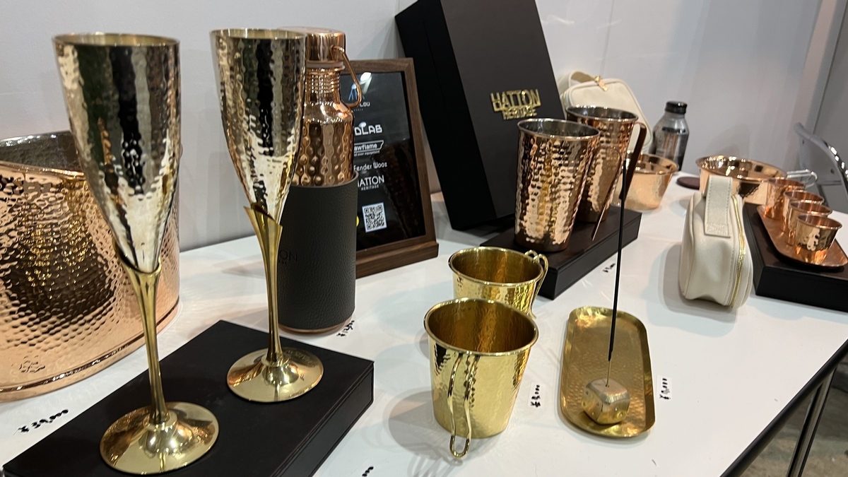 Copper cups