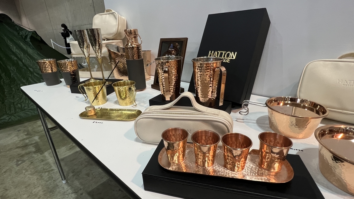 Copper mugs