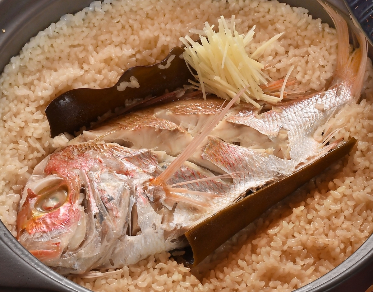 Tai Meshi estilo Matsuyama