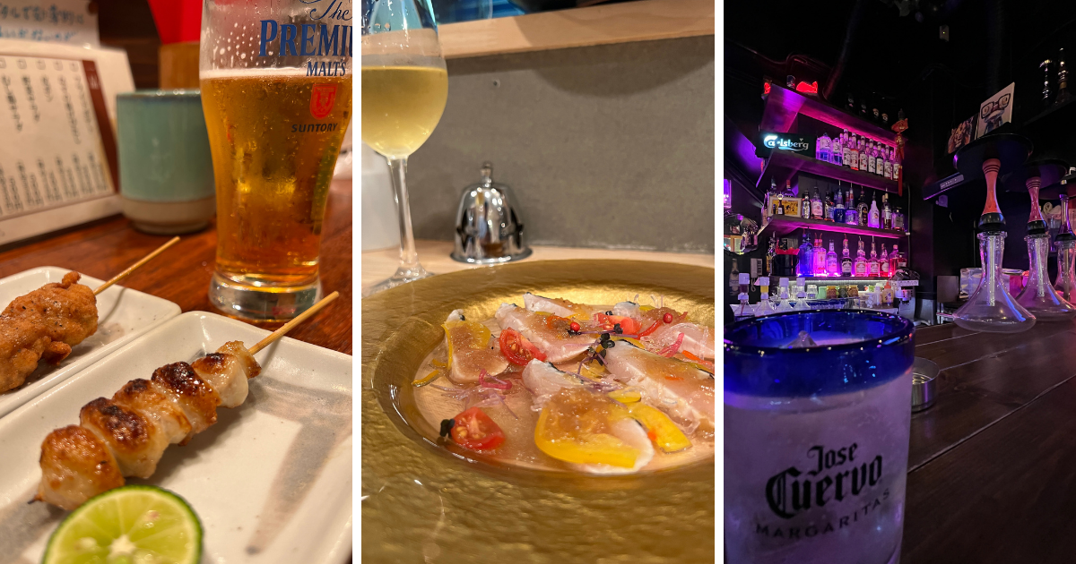Izakaya, restaurants, and bars in Kawaramachi