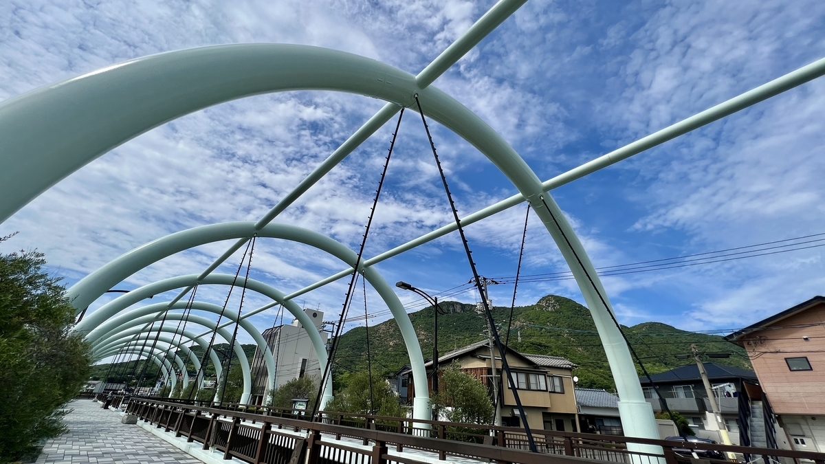 Historic atmosphere around Eitaibashi Bridge at Dofuchi Strait