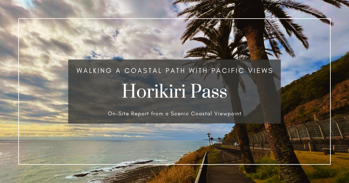 เดินเที่ยวช่องเขาโฮริคิริในมิยาซากิ: จุดชมวิวชายฝั่งพร้อมทิวทัศน์มหาสมุทรแปซิฟิก