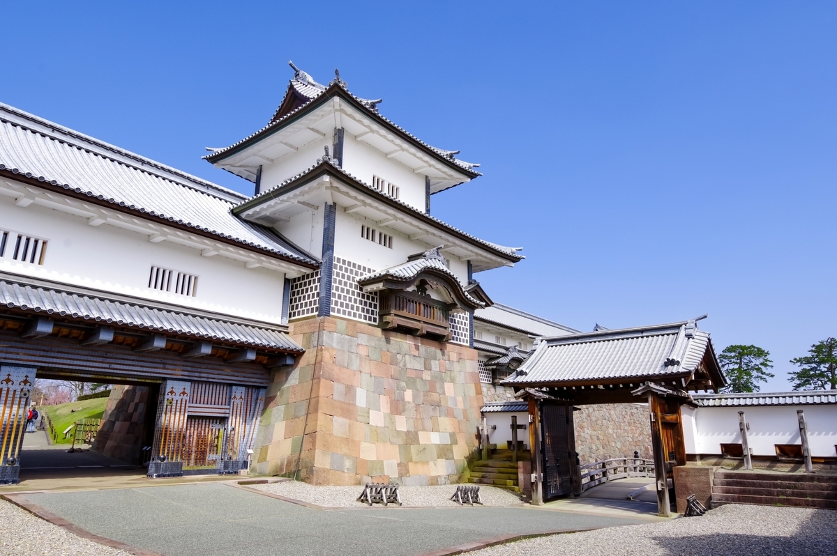 โครงสร้างมาสึกาตะมง ที่อิชิกาวะมง ปราสาทคานาซาวะ