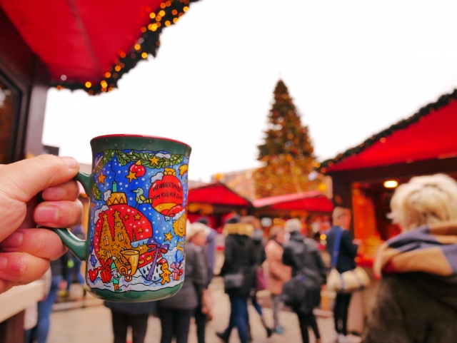 Mulled wine at the Christmas market