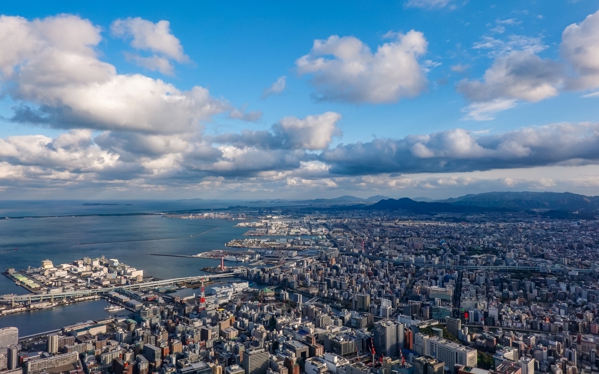 Hakata Tsunaka and Hakata Bay