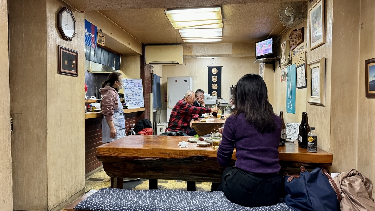 Inside the store