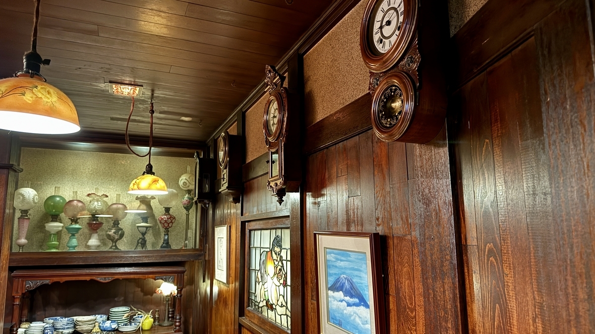Inside the store