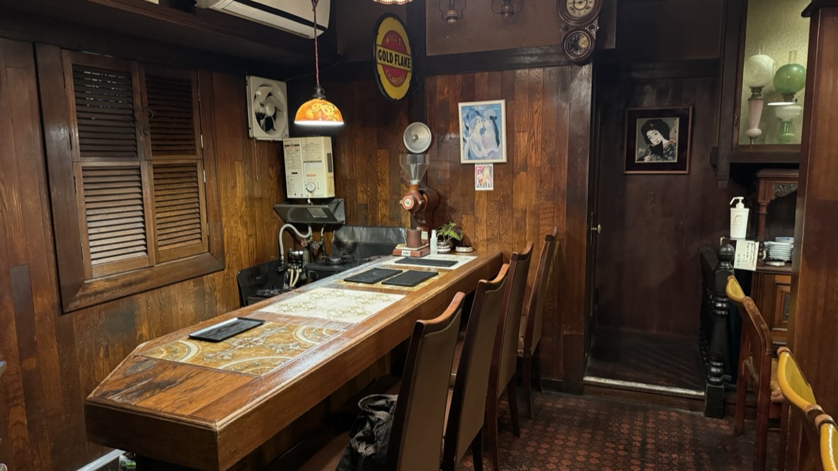 Inside the store