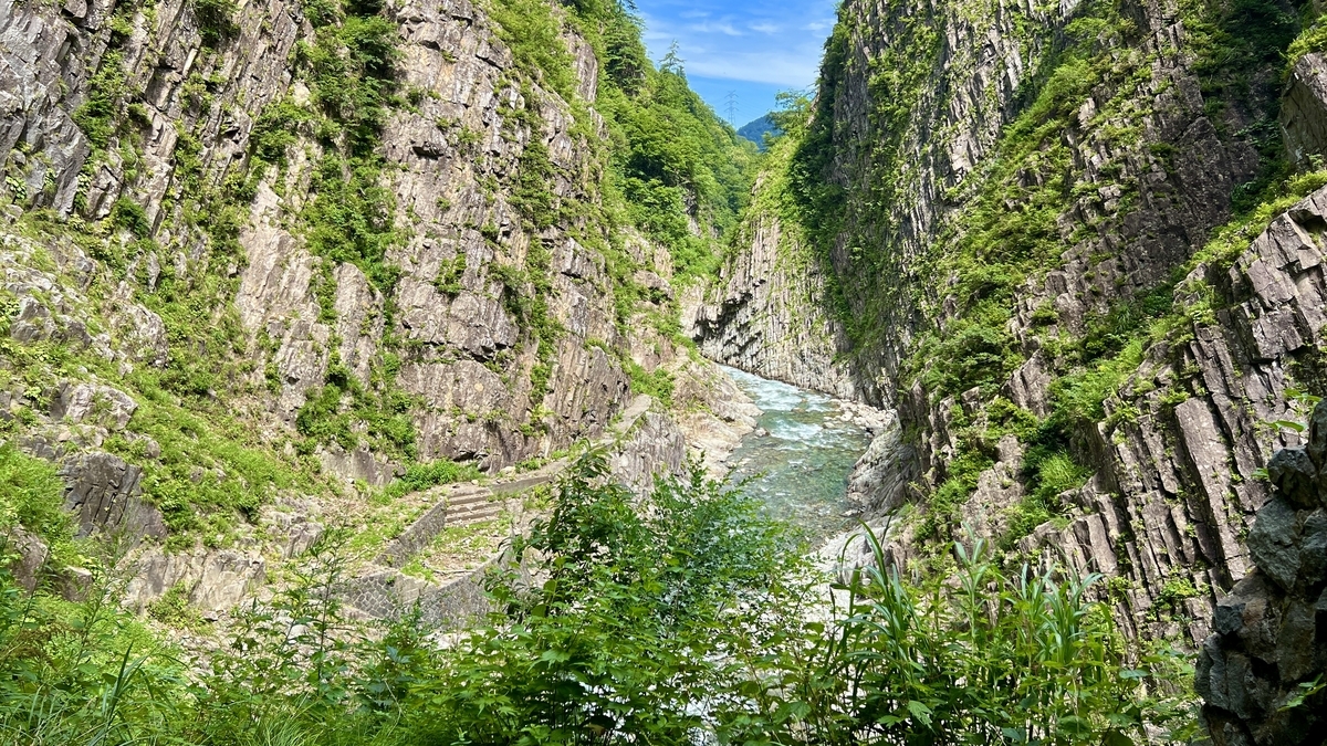 清津峡渓谷