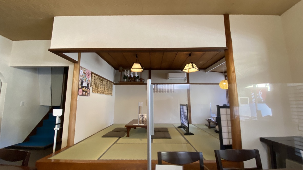 Inside the store