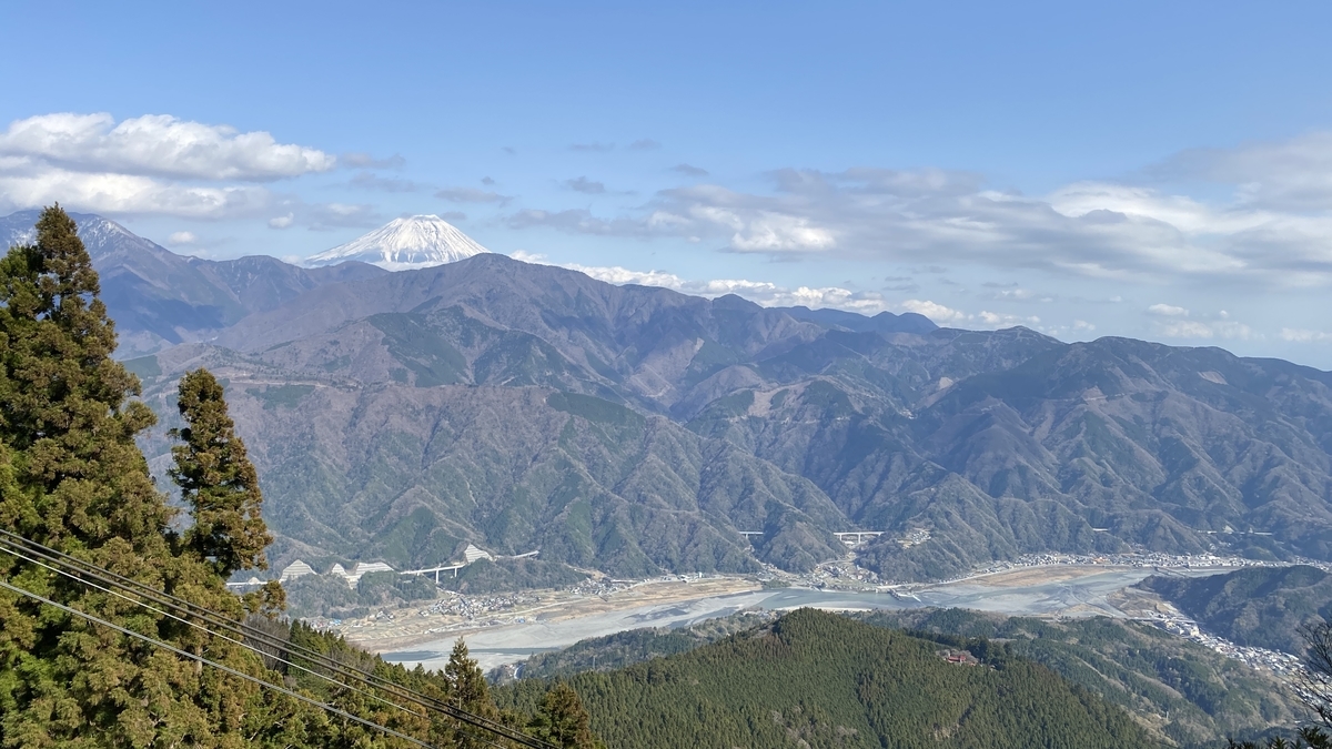 View from the observation deck