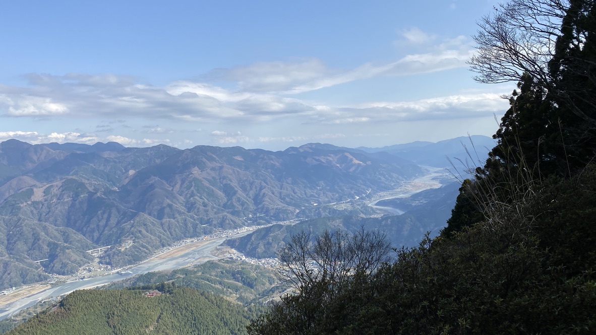 View from the observation deck