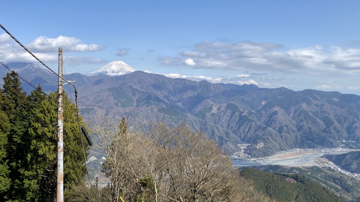 View from the observation deck