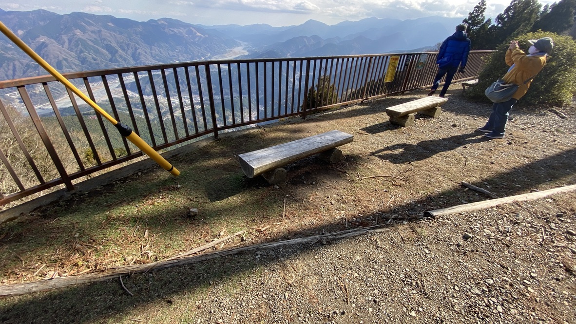 View from the observation deck