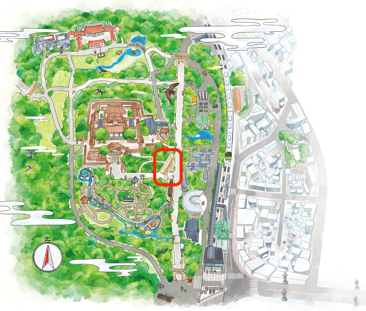 Location of Ootorii
