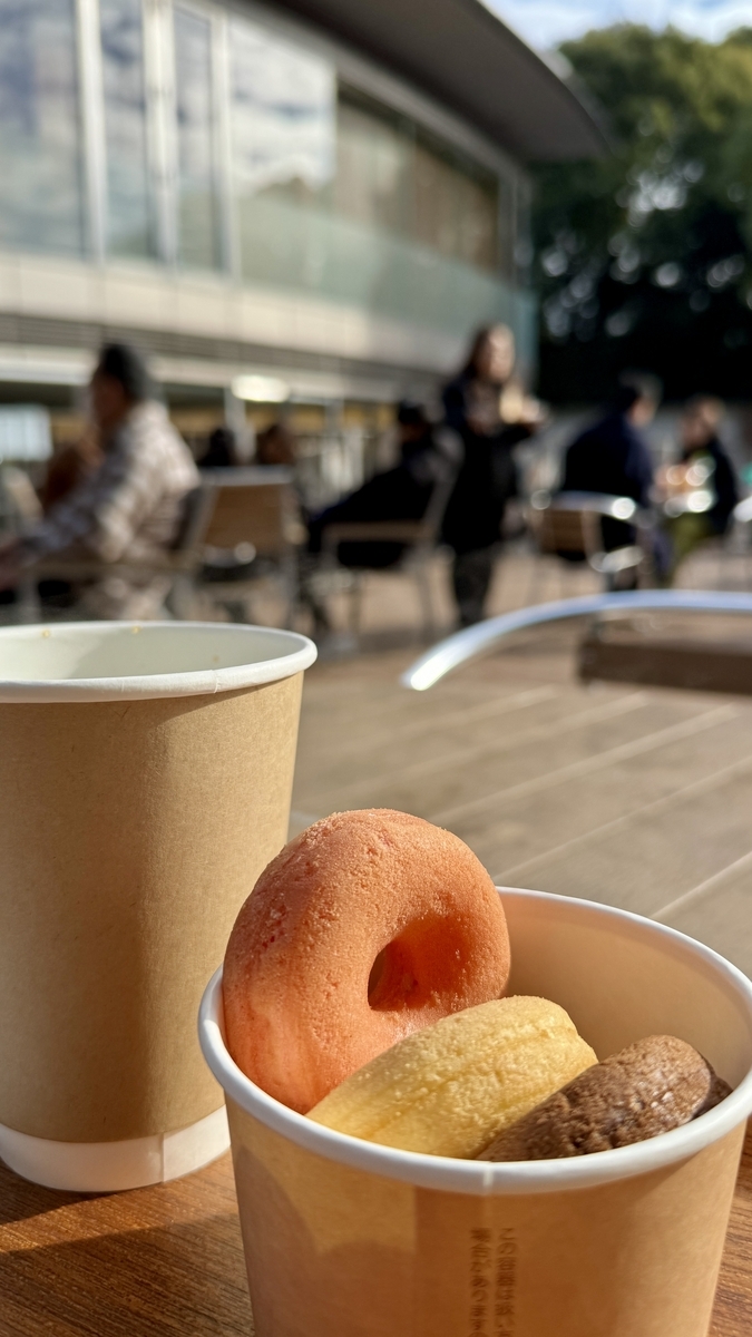 Donuts and coffee