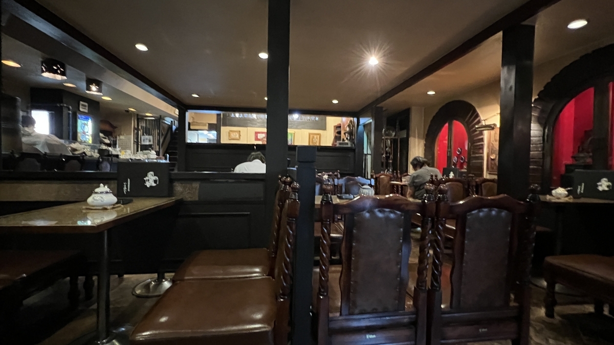 Inside the store