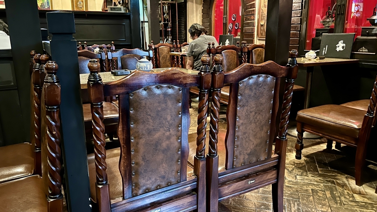 Inside the store