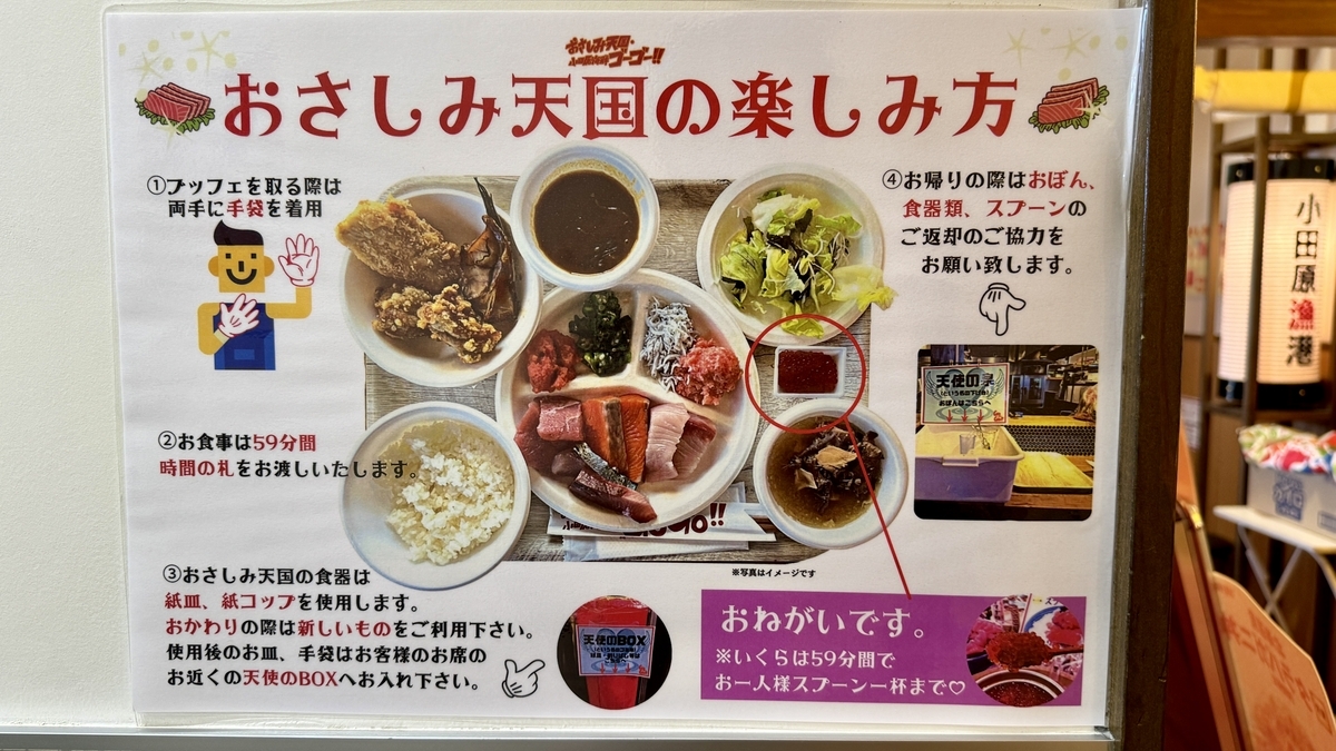 All-you-can-eat sashimi