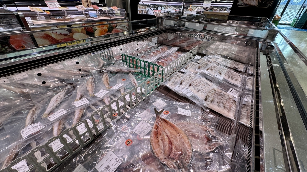 Seafood sales