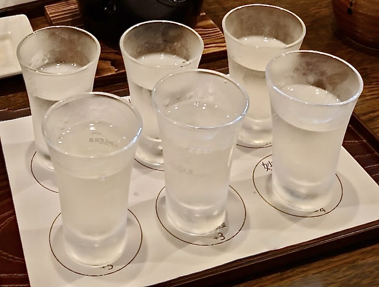 Niigata local sake comparison set
