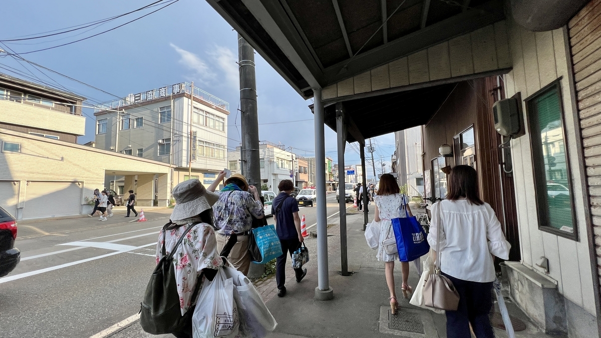 Walking Route from Nagaoka Station to the Venue