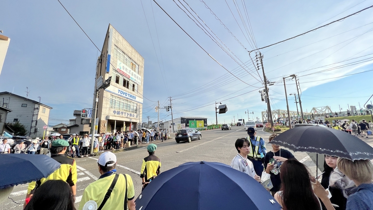 Walking Route from Nagaoka Station to the Venue