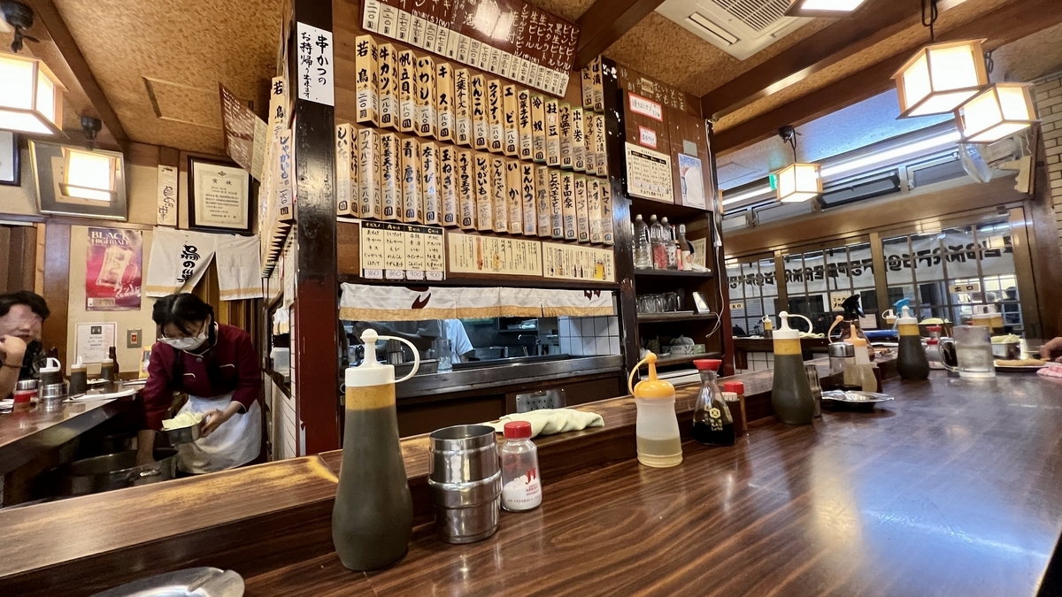 Inside the store
