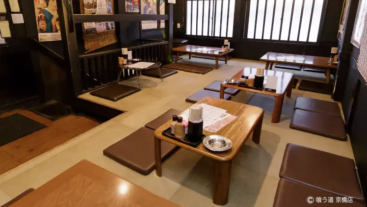 Inside the store