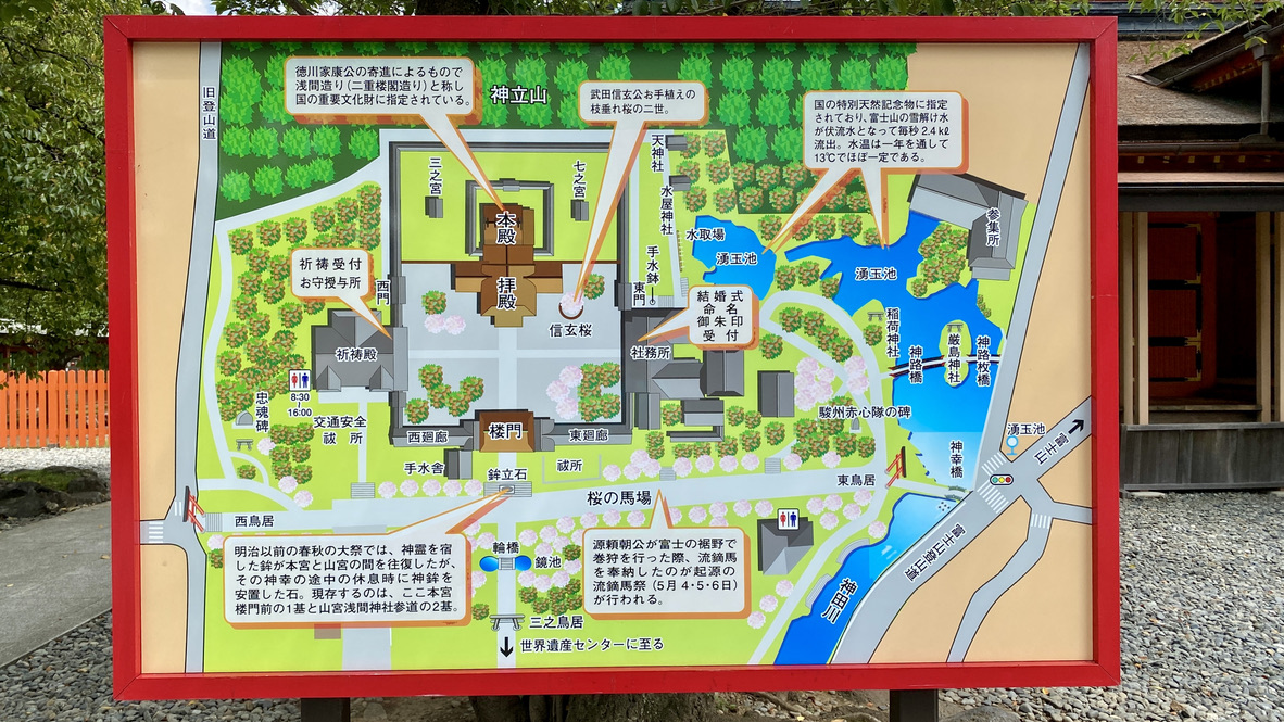 Guide map