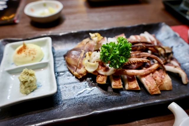 Grilled Squid