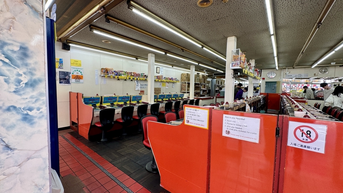 ニュースターの店内