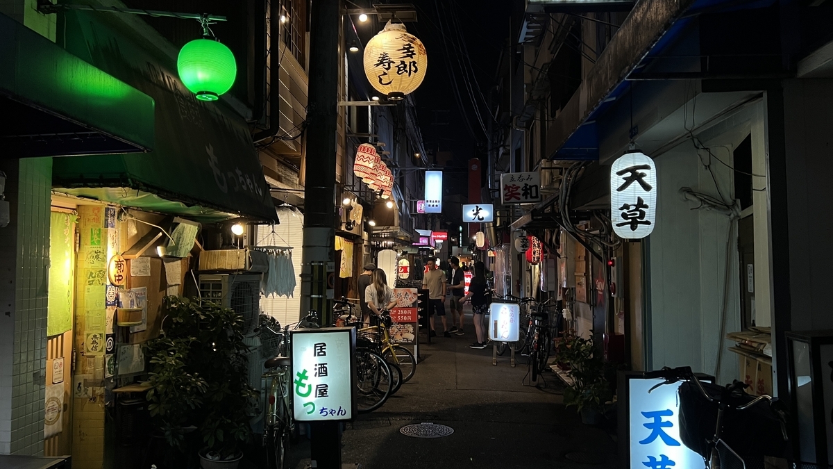 深度氛圍的街道