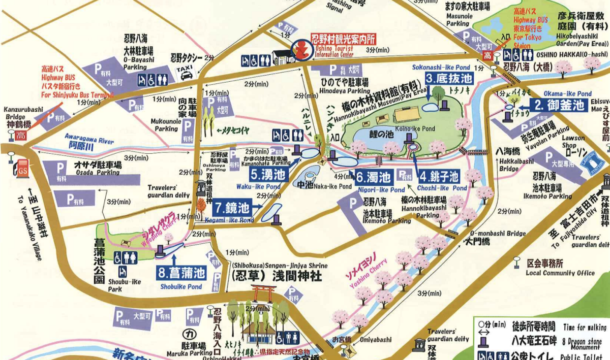Parking map