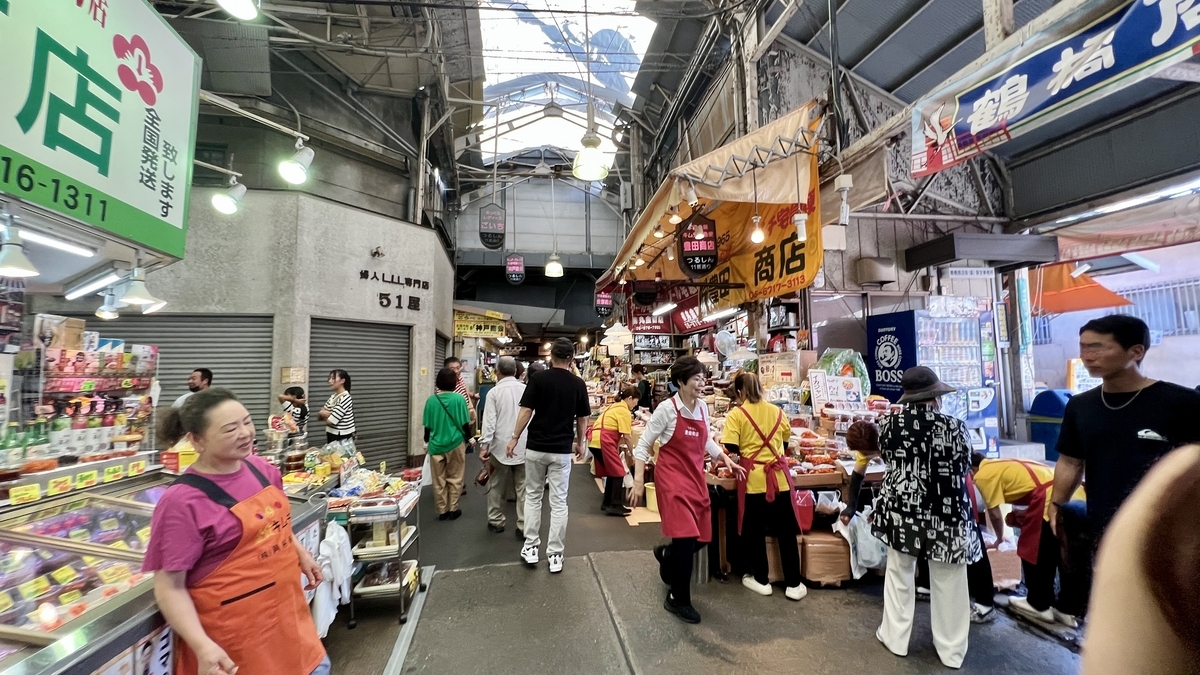 Tsuruhashi Shopping Street Scenery