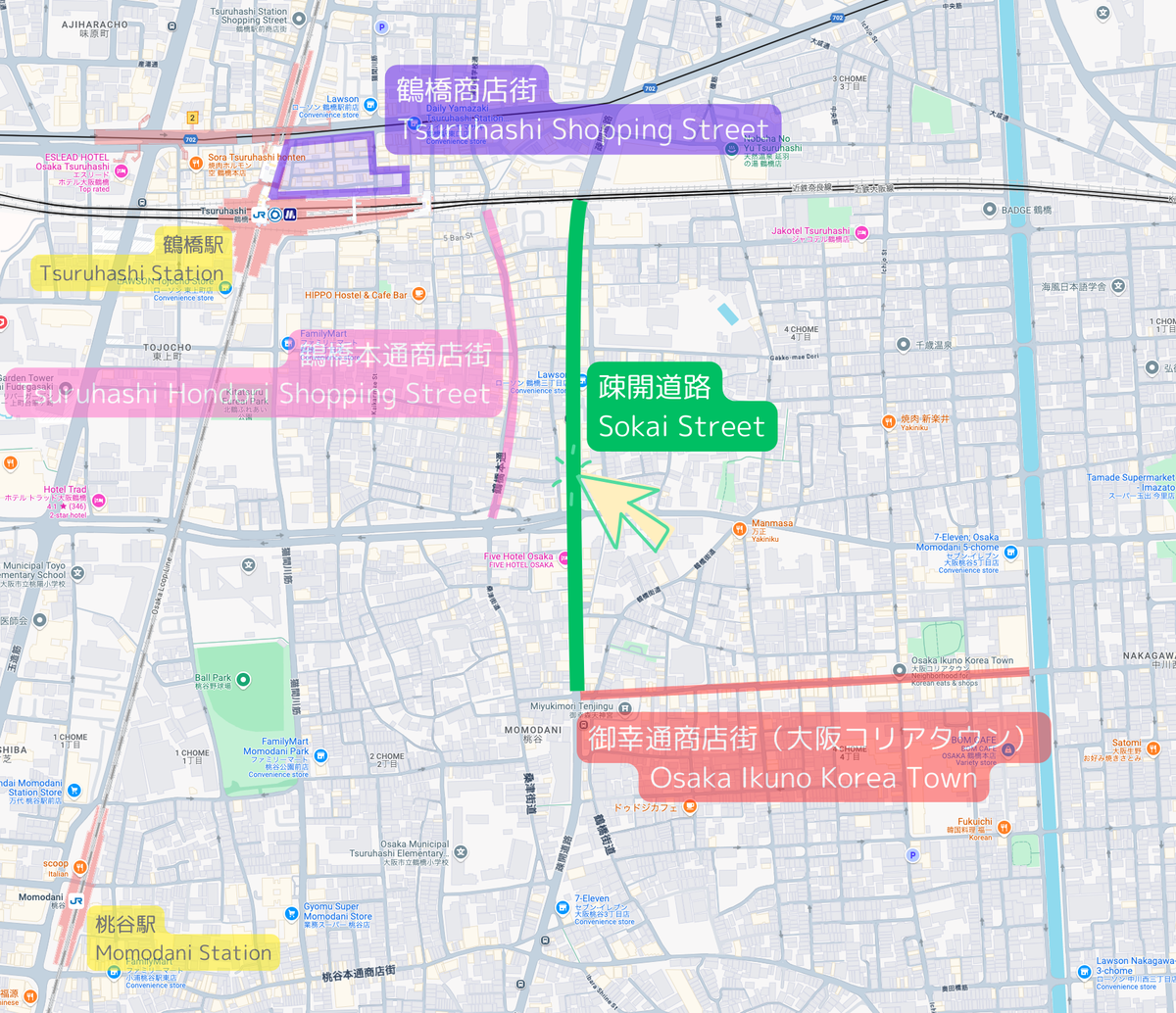 Sokai Road Location Map