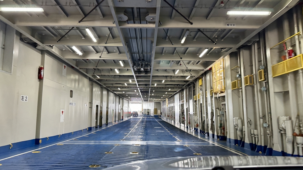Parking Deck, First Floor of Ferry
