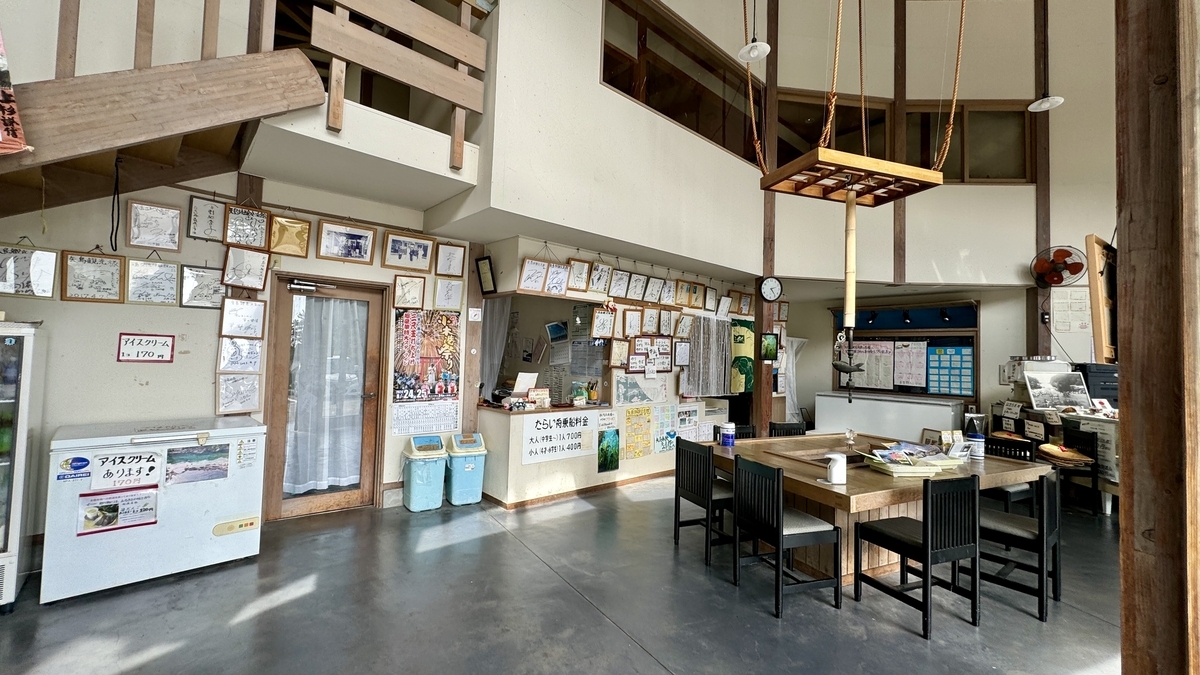 Inside the center