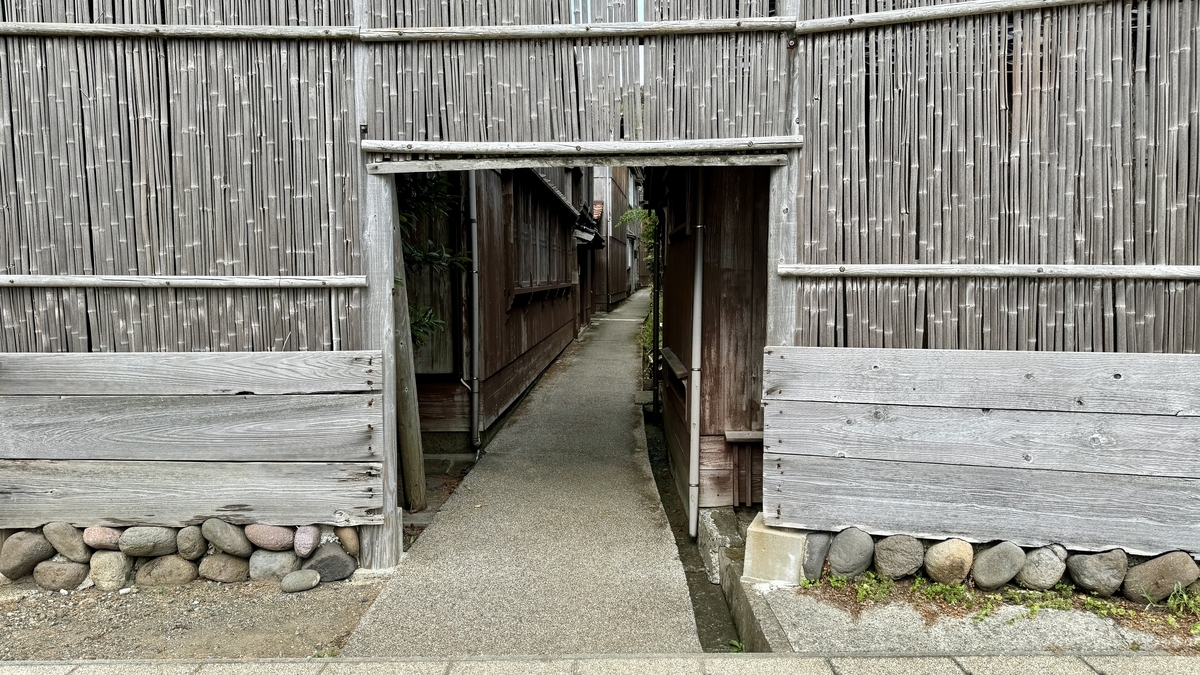 Shukunegi's streetscape