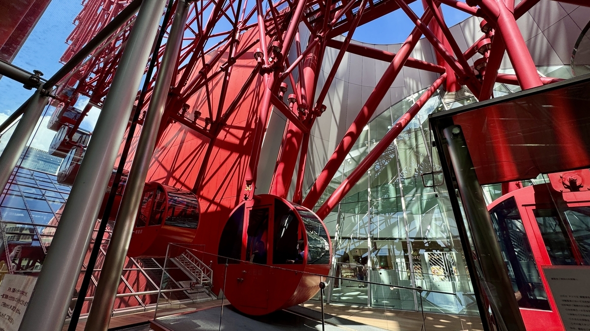 Ferris Wheel Through the Building