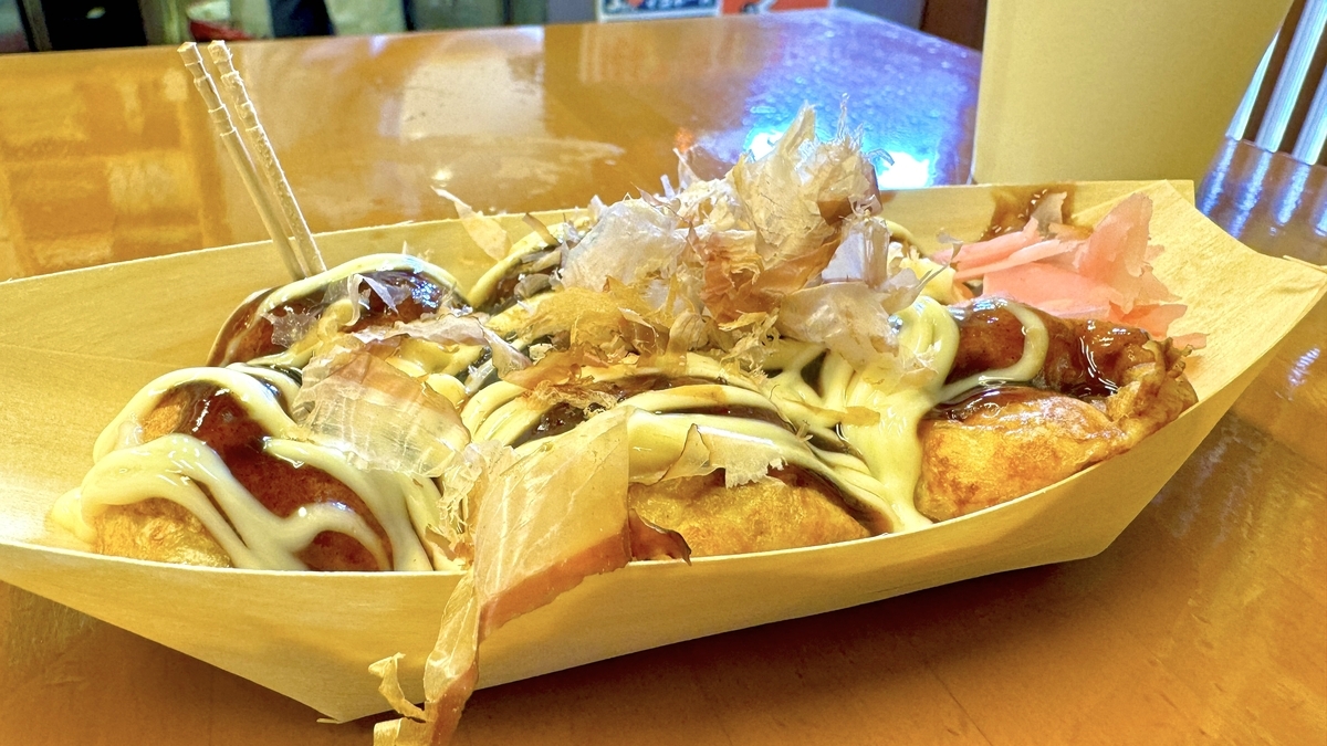 Takoyaki from Naniwaya