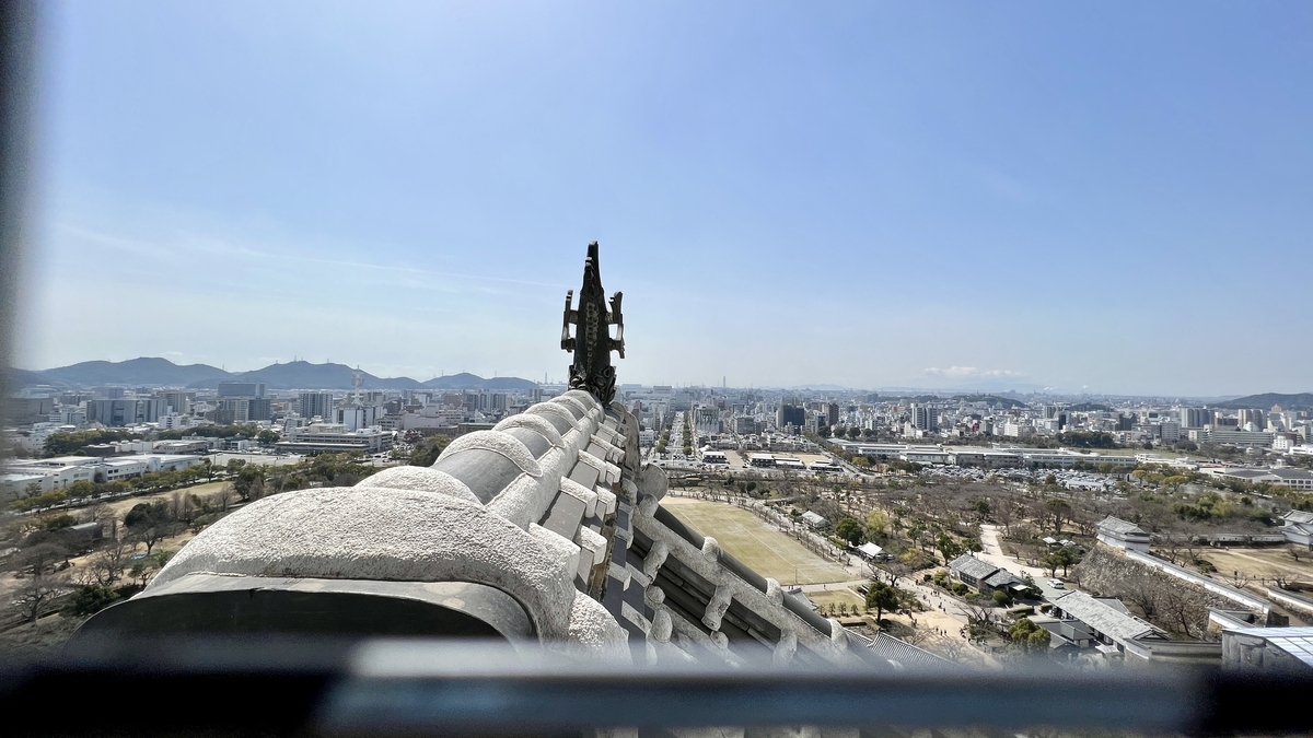 View from the castle keep