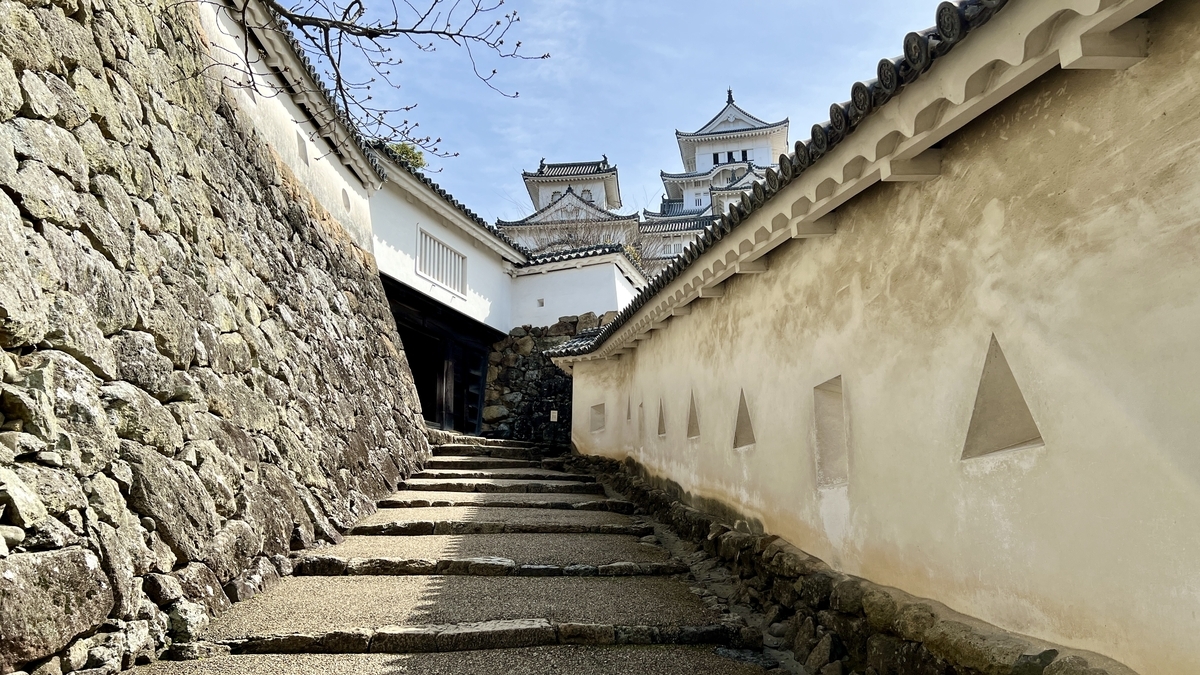 Path to the castle keep