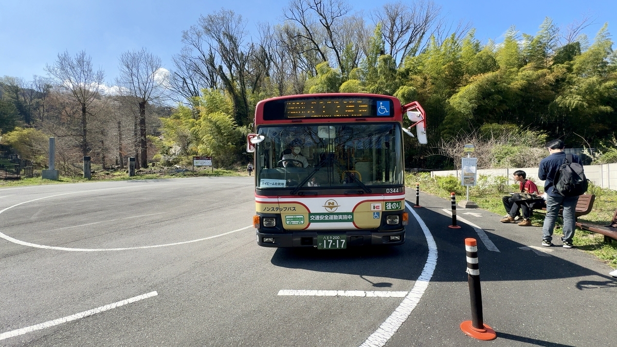 Bus Stop at the Guidance Facility