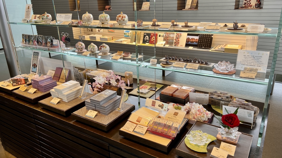 Museum shop interior