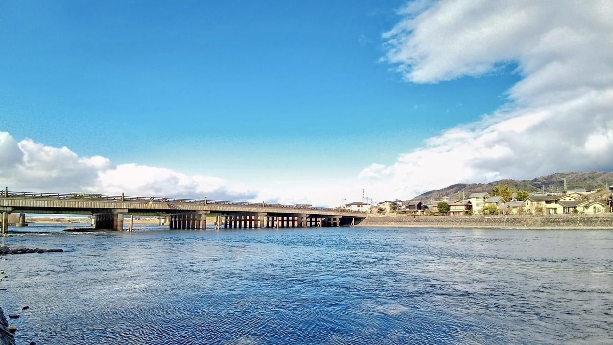 Uji Bridge at Noon