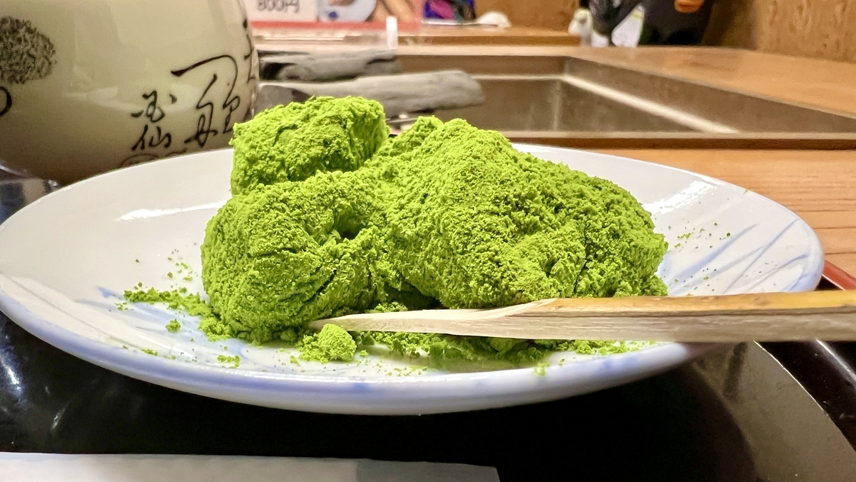 Matcha Warabi Mochi