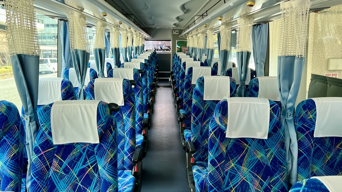 Inside the Highway Bus
