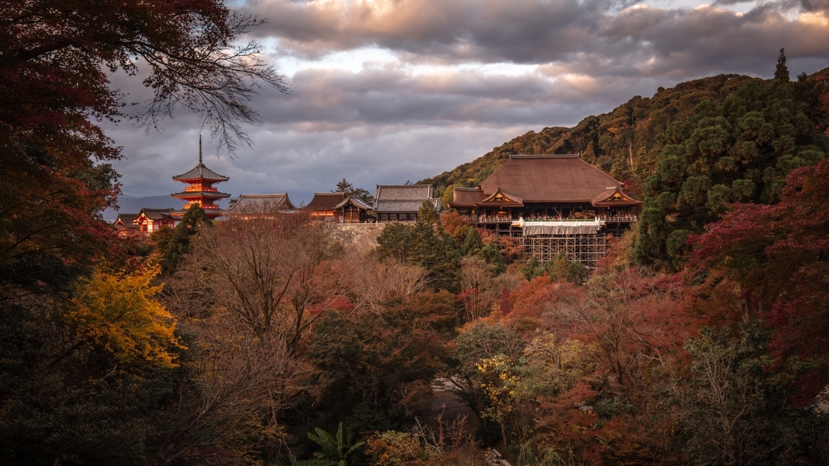 View from Koyasu Pagoda